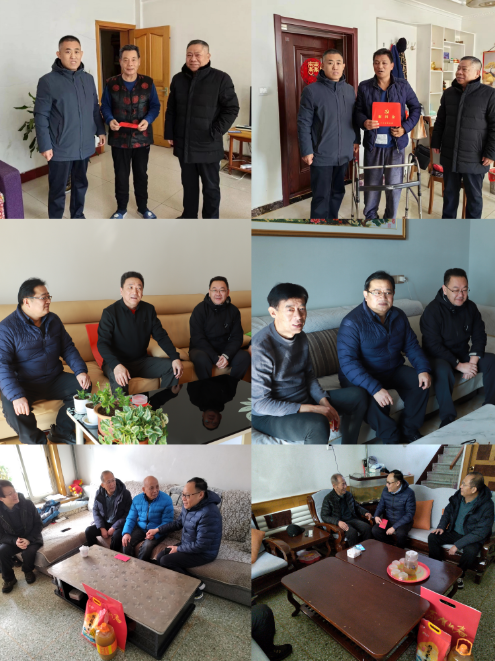 春節(jié)將至，宏河集團(tuán)黨委走訪慰問老干部、困難黨員職工2